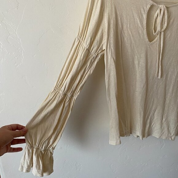 LNA / Revolve Xara Blouse in Jet Stream Size S NWT - Picture 3 of 8